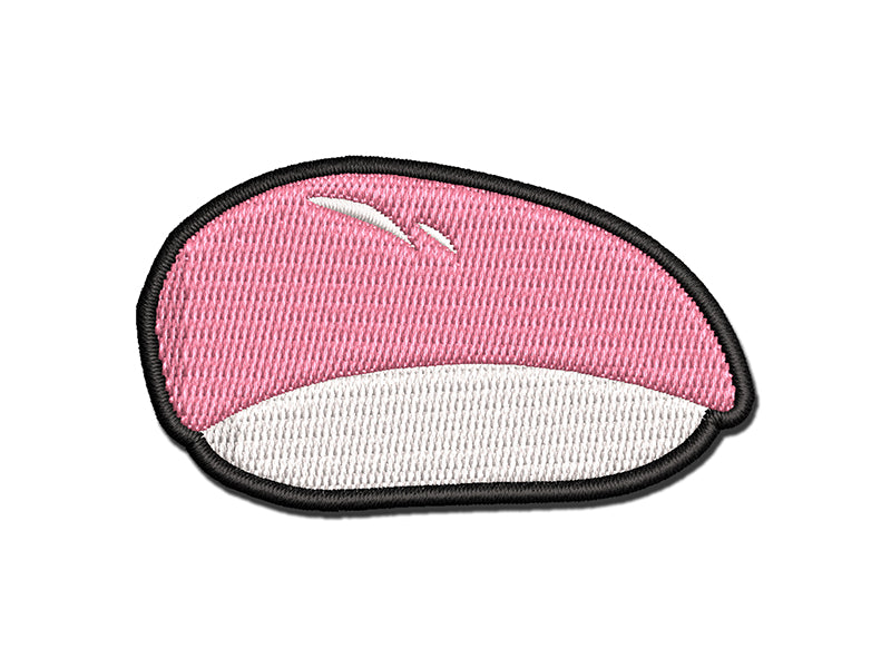 Tuna Maguro Nigiri Sushi Sashimi Multi-Color Embroidered Iron-On or Hook & Loop Patch Applique