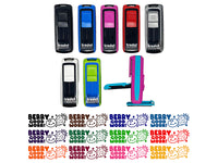 Berry Good Work Berries Teacher Student School Self-Inking Portable Pocket Stamp 1-1/2" Ink Stamper