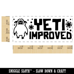 Yeti Very Improved Teacher Student School Self-Inking Portable Pocket Stamp 1-1/2" Ink Stamper