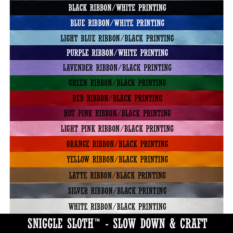 Kiss Lips Satin Ribbon for Bows Gift Wrapping - 1" - 3 Yards