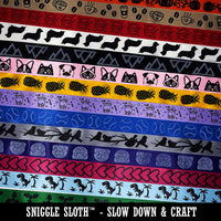 Crow Solid Satin Ribbon for Bows Gift Wrapping - 1" - 3 Yards