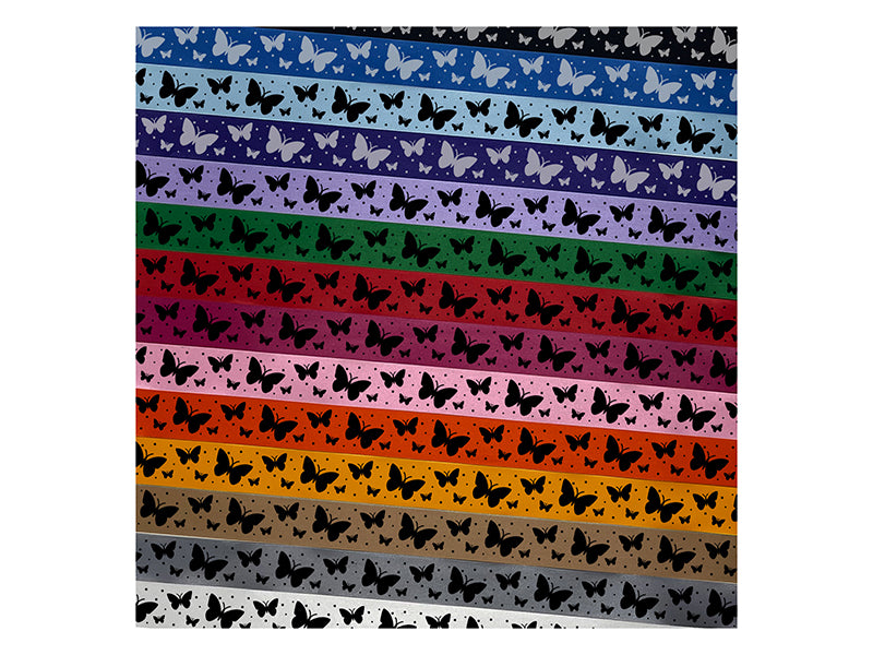 Butterfly Solid Satin Ribbon for Bows Gift Wrapping - 1" - 3 Yards