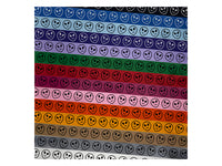Smiling Happy Alien Emoticon Satin Ribbon for Bows Gift Wrapping DIY Craft Projects - 1" - 3 Yards