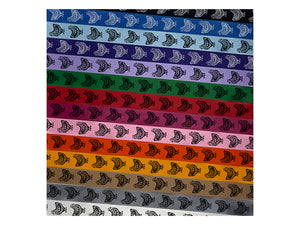 Barred Plymouth Rock Chicken Satin Ribbon for Bows Gift Wrapping - 1" - 3 Yards