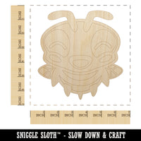 Cute Bee Laughing LOL Unfinished Wood Shape Piece Cutout for DIY Craft Projects