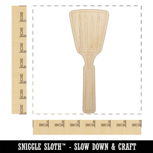 Spatula Kitchen Utensil BBQ Grilling Unfinished Wood Shape Piece Cutout for DIY Craft Projects