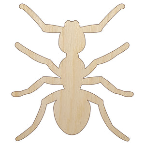 Ant Bug Unfinished Wood Shape Piece Cutout for DIY Craft Projects