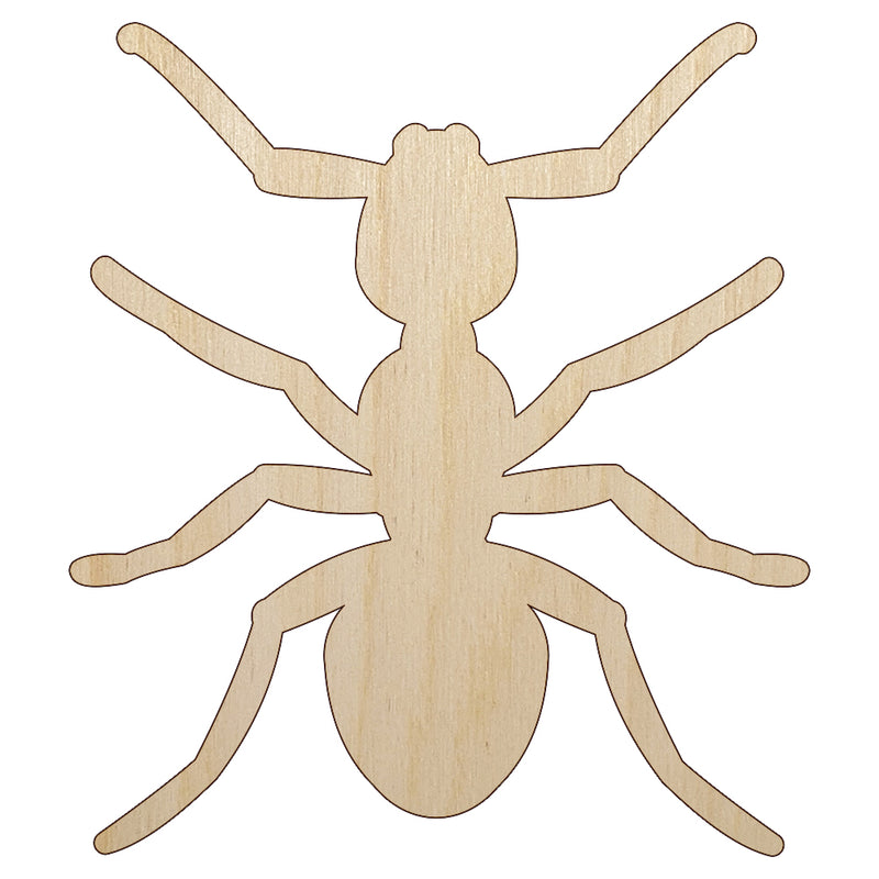 Ant Bug Unfinished Wood Shape Piece Cutout for DIY Craft Projects