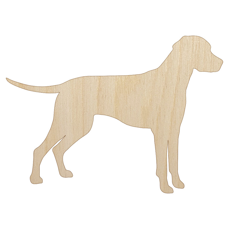 Dalmatian Dog Solid Unfinished Wood Shape Piece Cutout for DIY Craft Projects