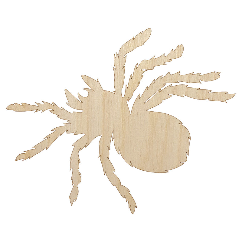 Tarantula Spider Solid Unfinished Wood Shape Piece Cutout for DIY Craft Projects