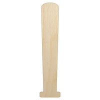Baseball Bat Solid Unfinished Wood Shape Piece Cutout for DIY Craft Projects
