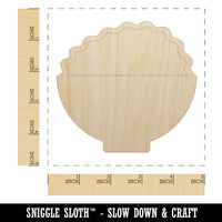 Bowl of Rice Unfinished Wood Shape Piece Cutout for DIY Craft Projects