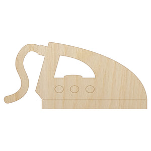 Ironing Icon Unfinished Wood Shape Piece Cutout for DIY Craft Projects