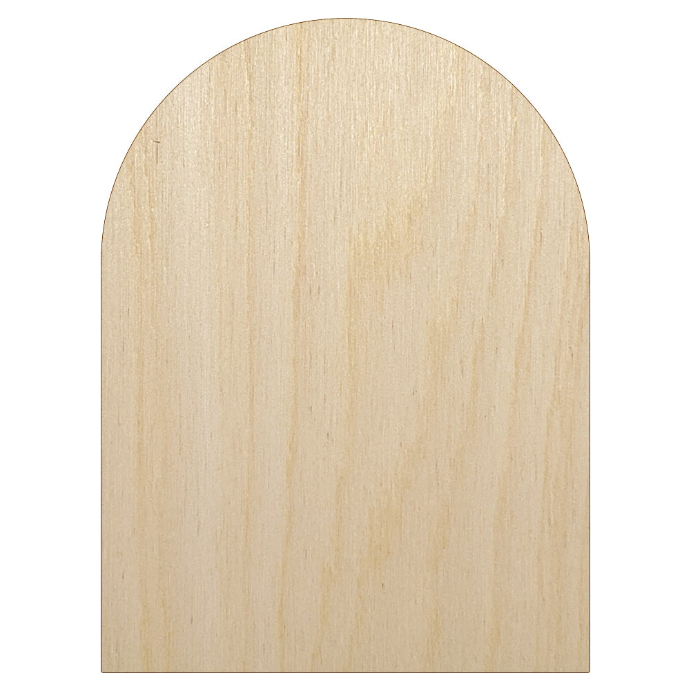 Tombstone Halloween Solid Unfinished Wood Shape Piece Cutout for DIY Craft Projects