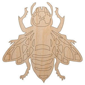 Asian Giant Murder Hornet Wasp Unfinished Wood Shape Piece Cutout for DIY Craft Projects