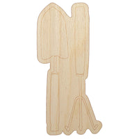 Gardening Tools Trowel Hand Rake Unfinished Wood Shape Piece Cutout for DIY Craft Projects