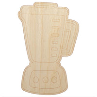 Blender for Making Smoothies and Shakes Unfinished Wood Shape Piece Cutout for DIY Craft Projects