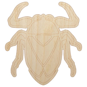 Giant Water Bug Aquatic Insect Unfinished Wood Shape Piece Cutout for DIY Craft Projects