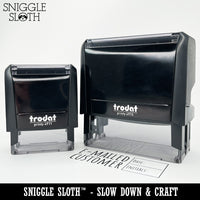 Excellent School Teacher Fun Self-Inking Rubber Stamp Ink Stamper for Business Office