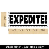 Expedite Bold Express Mail ASAP Self-Inking Rubber Stamp Ink Stamper for Business Office