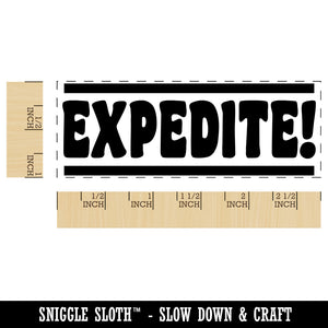 Expedite Bold Express Mail ASAP Self-Inking Rubber Stamp Ink Stamper for Business Office