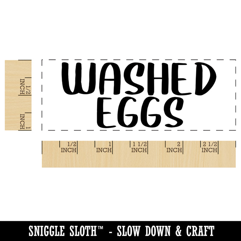 Washed Eggs Farm Chicken Duck Goose Quail Label Carton Self-Inking Rubber Stamp Ink Stamper for Business Office