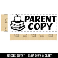 Parent Copy Teacher Student School Self-Inking Rubber Stamp Ink Stamper