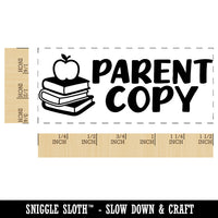 Parent Copy Teacher Student School Self-Inking Rubber Stamp Ink Stamper