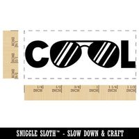 Cool Sunglasses Teacher Student School Self-Inking Rubber Stamp Ink Stamper