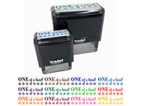 One of a Kind Snowflakes Teacher Student School Self-Inking Rubber Stamp Ink Stamper