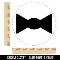 Bow Tie Solid Self-Inking Rubber Stamp for Stamping Crafting Planners