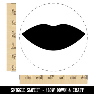 Lips Mouth Solid Self-Inking Rubber Stamp for Stamping Crafting Planners