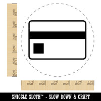 Credit Card Money Bills Self-Inking Rubber Stamp for Stamping Crafting Planners