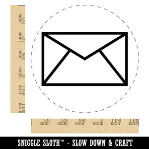 Envelope Mail Self-Inking Rubber Stamp for Stamping Crafting Planners