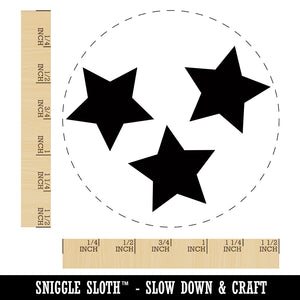 Star Scatter Self-Inking Rubber Stamp for Stamping Crafting Planners