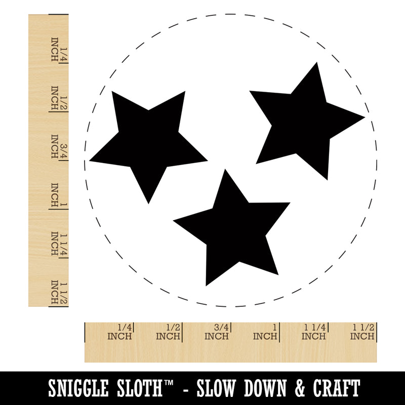 Star Scatter Self-Inking Rubber Stamp for Stamping Crafting Planners