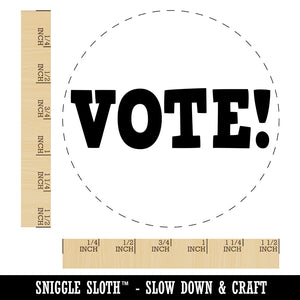 Vote Election Self-Inking Rubber Stamp for Stamping Crafting Planners