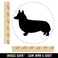 Pembroke Welsh Corgi Dog Solid Self-Inking Rubber Stamp for Stamping Crafting Planners