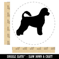 Portuguese Water Dog Solid Self-Inking Rubber Stamp for Stamping Crafting Planners