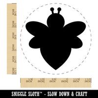 Cute Bumble Bee Solid Self-Inking Rubber Stamp for Stamping Crafting Planners