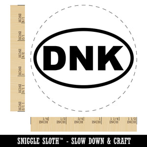 Denmark DNK Self-Inking Rubber Stamp for Stamping Crafting Planners