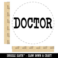 Doctor Text Self-Inking Rubber Stamp for Stamping Crafting Planners