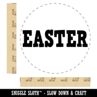 Easter Fun Text Self-Inking Rubber Stamp for Stamping Crafting Planners