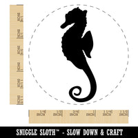 Seahorse Solid Self-Inking Rubber Stamp for Stamping Crafting Planners