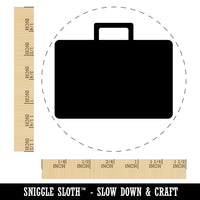 Suitcase Travel Solid Self-Inking Rubber Stamp for Stamping Crafting Planners