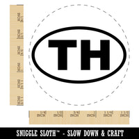 Thailand TH Self-Inking Rubber Stamp for Stamping Crafting Planners