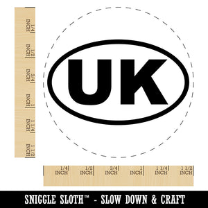 United Kingdom UK Self-Inking Rubber Stamp for Stamping Crafting Planners