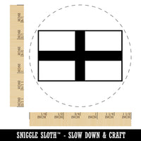 England Flag Self-Inking Rubber Stamp for Stamping Crafting Planners