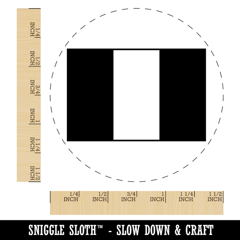 Italy Flag Self-Inking Rubber Stamp for Stamping Crafting Planners