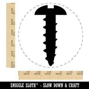 Screw Silhouette Woodworking Tools Self-Inking Rubber Stamp for Stamping Crafting Planners